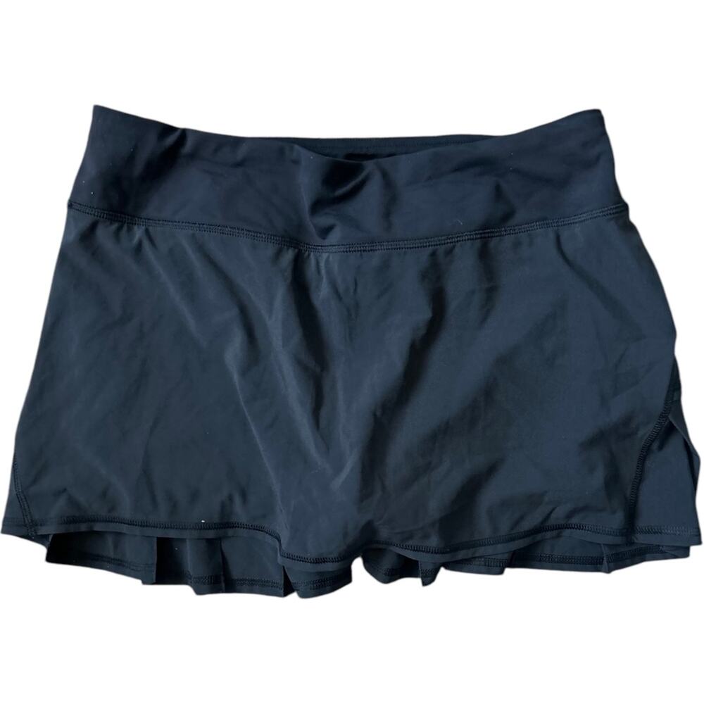 EUC Black Lululemon Run Pace Setter Skort | Skirt Size 12 - Picture 5 of 7